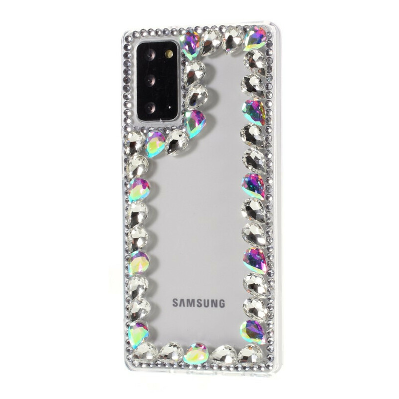 Coque Samsung Galaxy Note 20 Contour Strass 