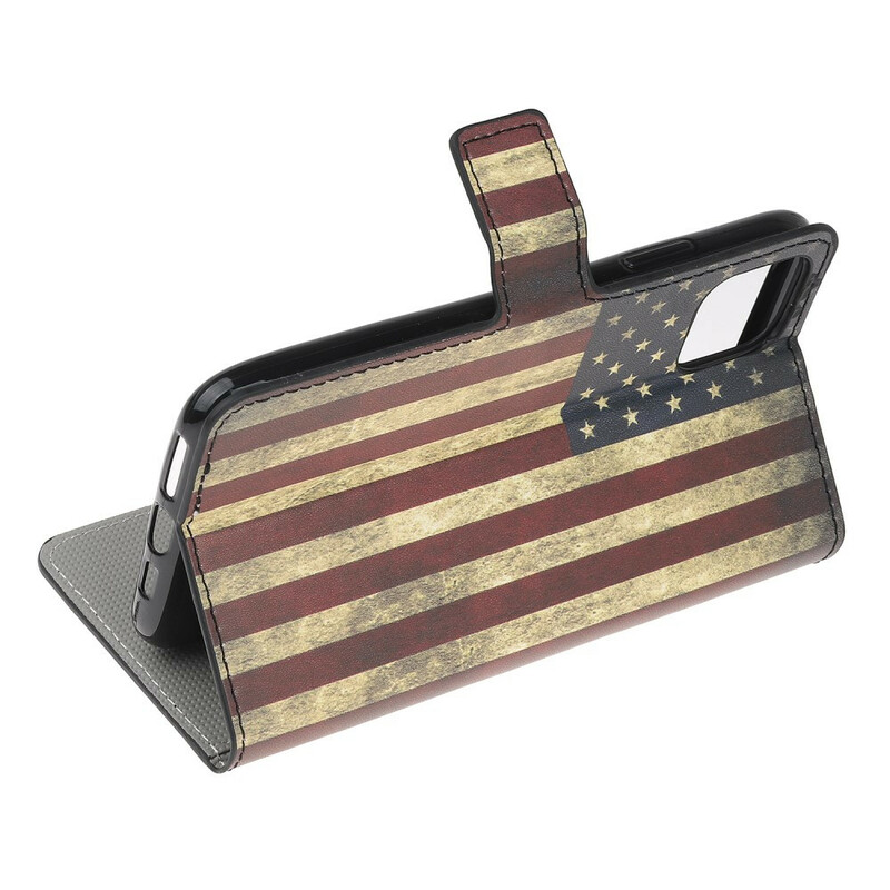 Housse iPhone 12 Drapeau USA Housse iPhone 12 Drapeau USA