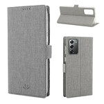 Flip Cover Samsung Galaxy Note 20 Texturée VILI DMX