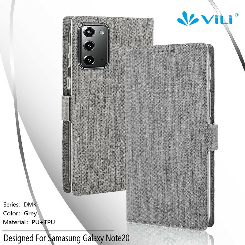 Flip Cover Samsung Galaxy Note 20 Texturée VILI DMX Flip Cover Samsung Galaxy Note 20 Texturée VILI DMX