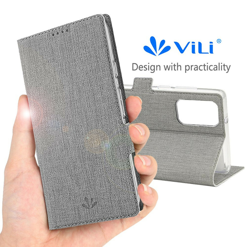 Flip Cover Samsung Galaxy Note 20 Texturée VILI DMX Flip Cover Samsung Galaxy Note 20 Texturée VILI DMX