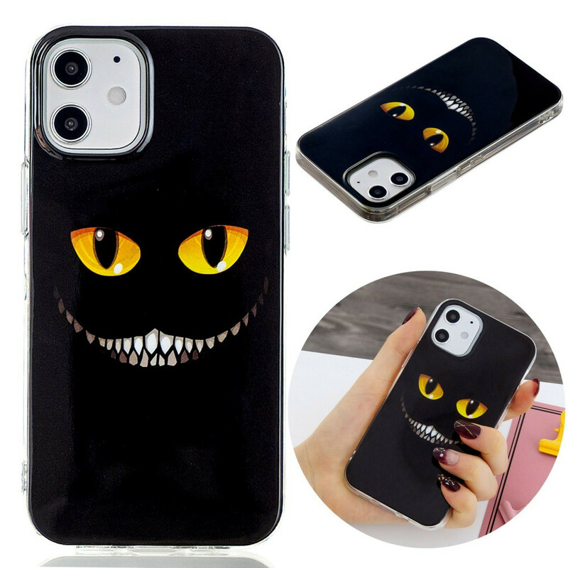Coque iPhone 12 Devil Cat