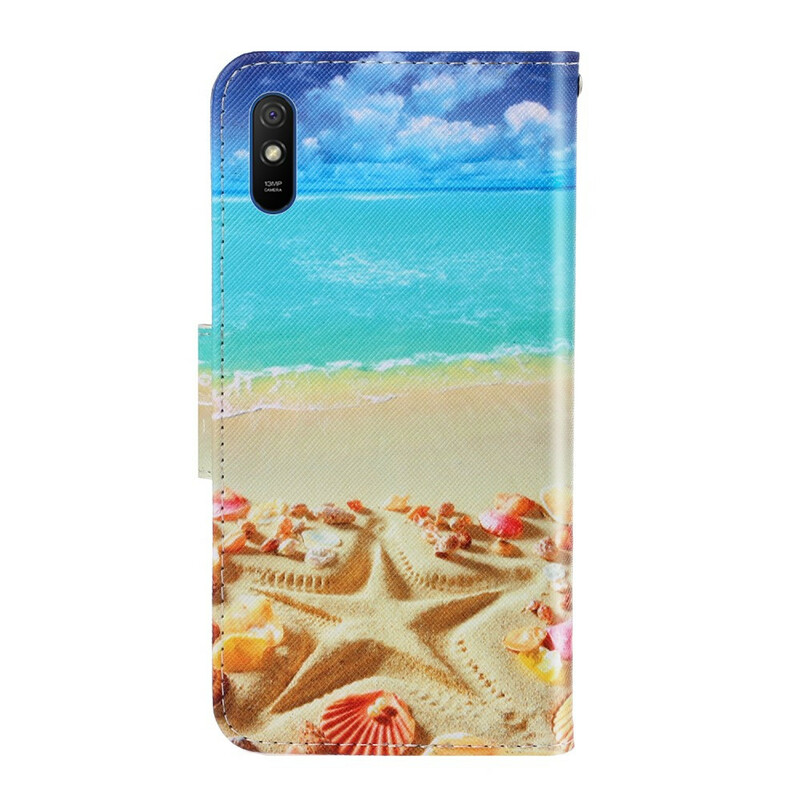 Housse Xiaomi Redmi 9A Plage à Lanière Housse Xiaomi Redmi 9A Plage à Lanière