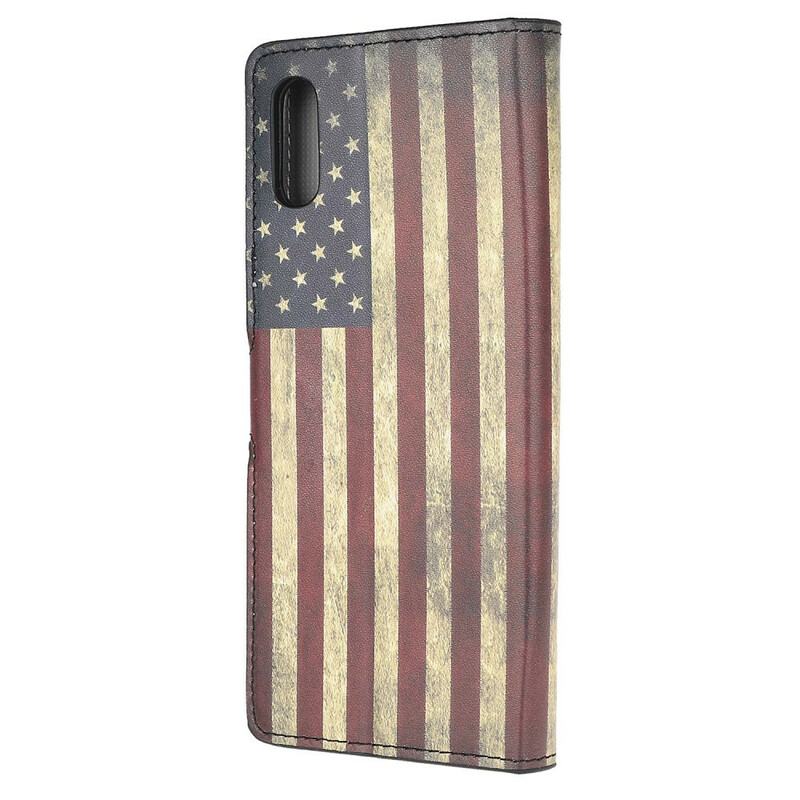 Housse Xiaomi Redmi 9A Drapeau Américain