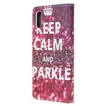 Housse Xiaomi Redmi 9A Keep Calm and Sparkle