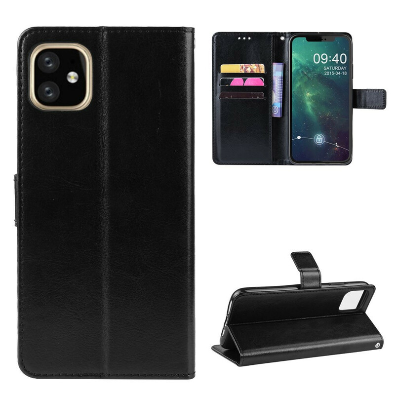 Housse iPhone 12 Simili Cuir Flashy Housse iPhone 12 Simili Cuir Flashy