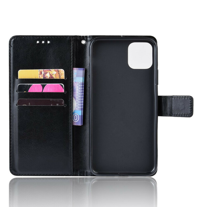 Housse iPhone 12 Simili Cuir Flashy Housse iPhone 12 Simili Cuir Flashy