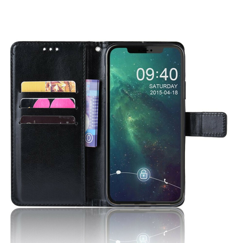 Housse iPhone 12 Simili Cuir Flashy Housse iPhone 12 Simili Cuir Flashy