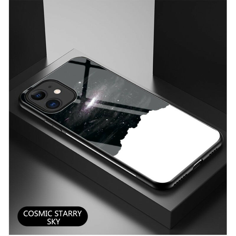 Coque iPhone 12 Verre Trempé Starry Sky