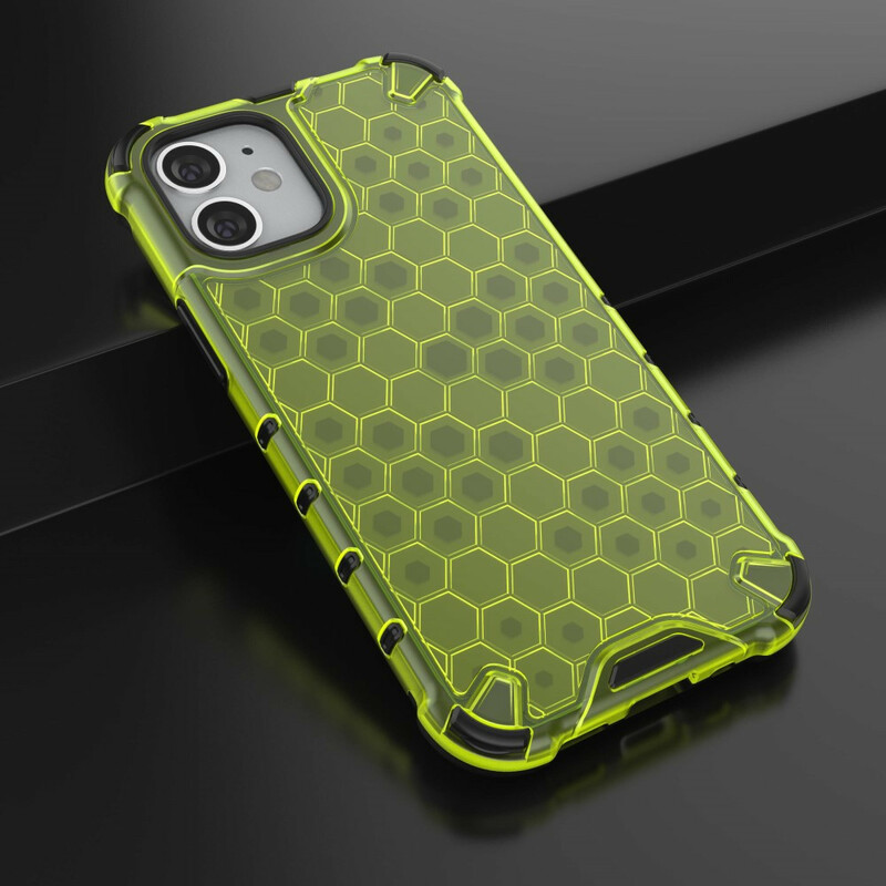 Coque iPhone 12 Style Nid d'Abeille