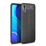 Coque Xiaomi Redmi 9A Effet Cuir Litchi Double Line Coque Xiaomi Redmi 9A Effet Cuir Litchi Double Line