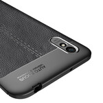 Coque Xiaomi Redmi 9A Effet Cuir Litchi Double Line Coque Xiaomi Redmi 9A Effet Cuir Litchi Double Line