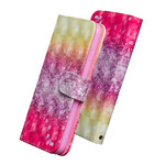 Housse Xiaomi Redmi 9A Dégradé Paillettes Magenta Housse Xiaomi Redmi 9A Dégradé Paillettes Magenta