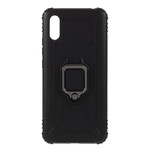 Coque Xiaomi Redmi 9A Ring Style Fibre Carbone Coque Xiaomi Redmi 9A Ring Style Fibre Carbone