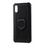 Coque Xiaomi Redmi 9A Ring Style Fibre Carbone Coque Xiaomi Redmi 9A Ring Style Fibre Carbone