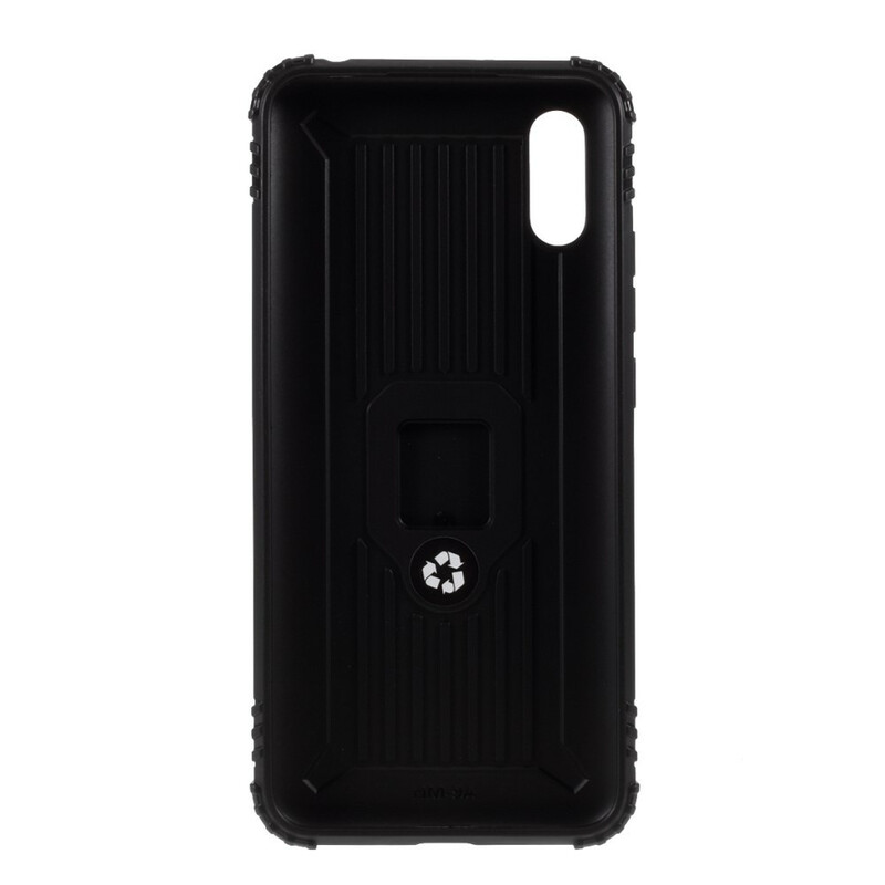 Coque Xiaomi Redmi 9A Ring Style Fibre Carbone Coque Xiaomi Redmi 9A Ring Style Fibre Carbone
