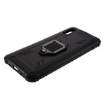 Coque Xiaomi Redmi 9A Ring Style Fibre Carbone