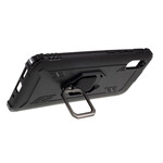Coque Xiaomi Redmi 9A Ring Style Fibre Carbone Coque Xiaomi Redmi 9A Ring Style Fibre Carbone