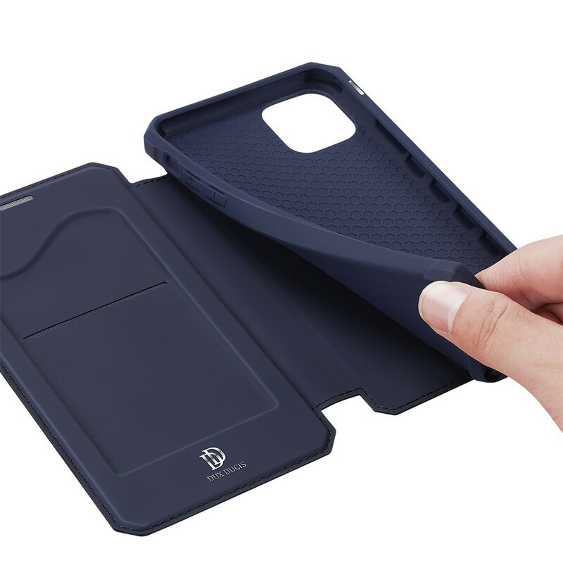 Flip Cover iPhone 12 Skin X Series DUX DUCIS Flip Cover iPhone 12 Skin X Series DUX DUCIS