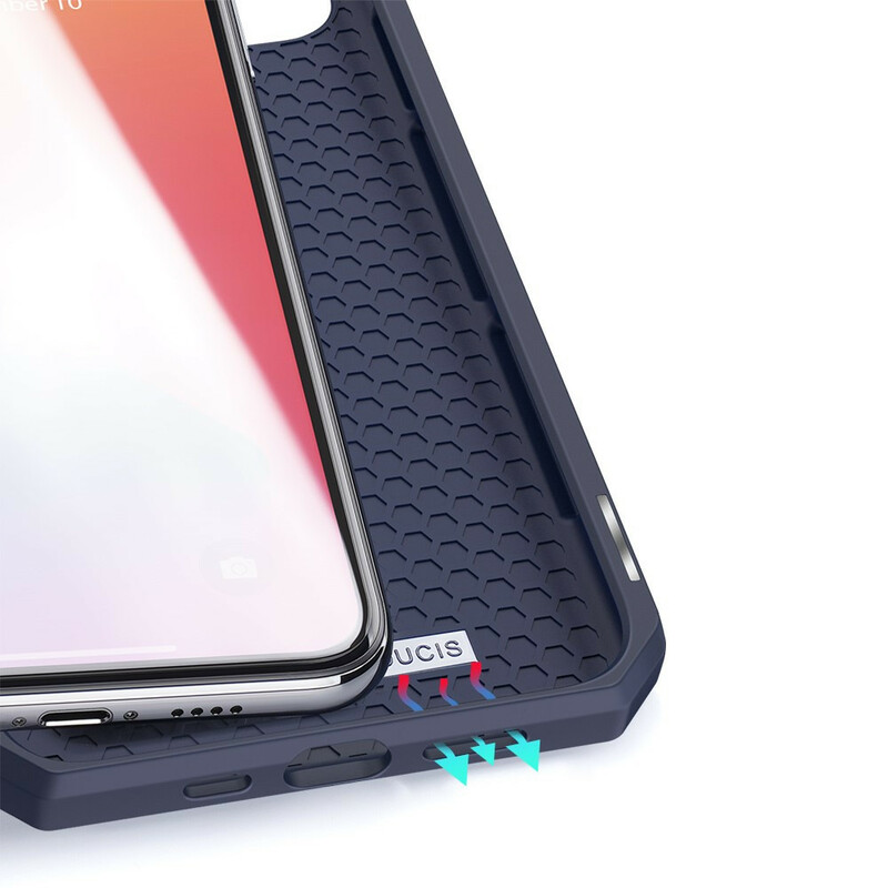 Flip Cover iPhone 12 Skin X Series DUX DUCIS Flip Cover iPhone 12 Skin X Series DUX DUCIS
