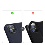 Flip Cover iPhone 12 Skin X Series DUX DUCIS Flip Cover iPhone 12 Skin X Series DUX DUCIS