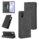 Flip Cover Xiaomi Redmi 9A Effet Cuir Douceur Flip Cover Xiaomi Redmi 9A Effet Cuir Douceur