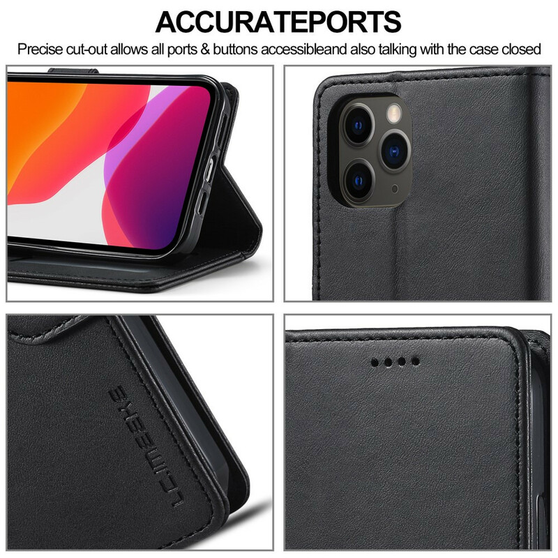 Housse iPhone 12 LC.IMEEKE Effet Cuir Housse iPhone 12 LC.IMEEKE Effet Cuir
