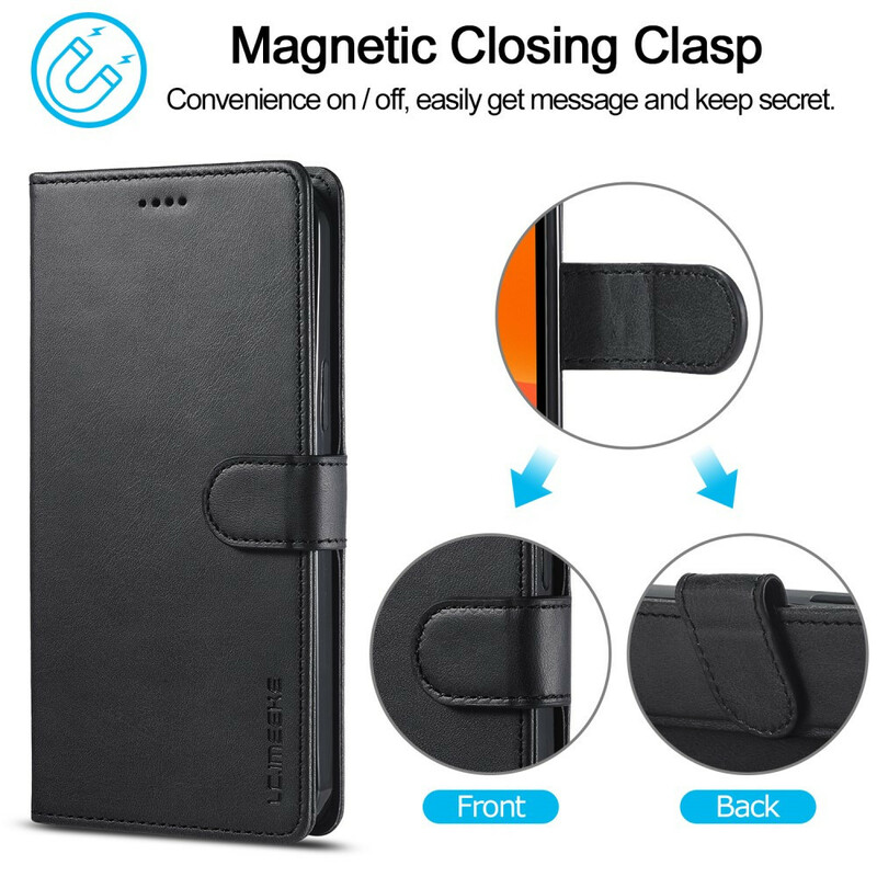 Housse iPhone 12 LC.IMEEKE Effet Cuir Housse iPhone 12 LC.IMEEKE Effet Cuir