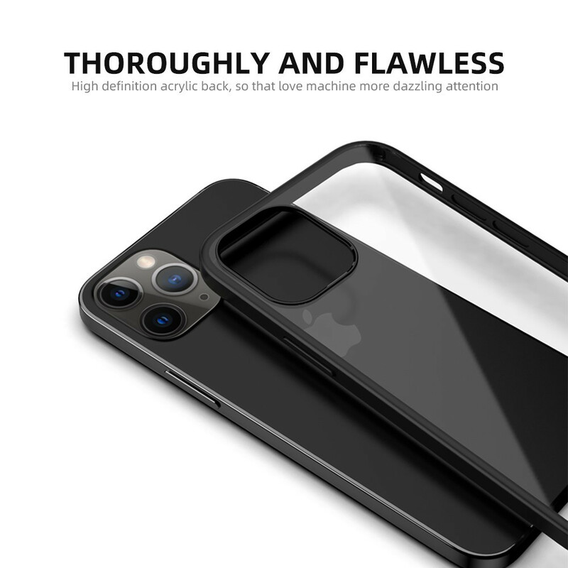 Coque iPhone 12 iPaky Hybride Transparente