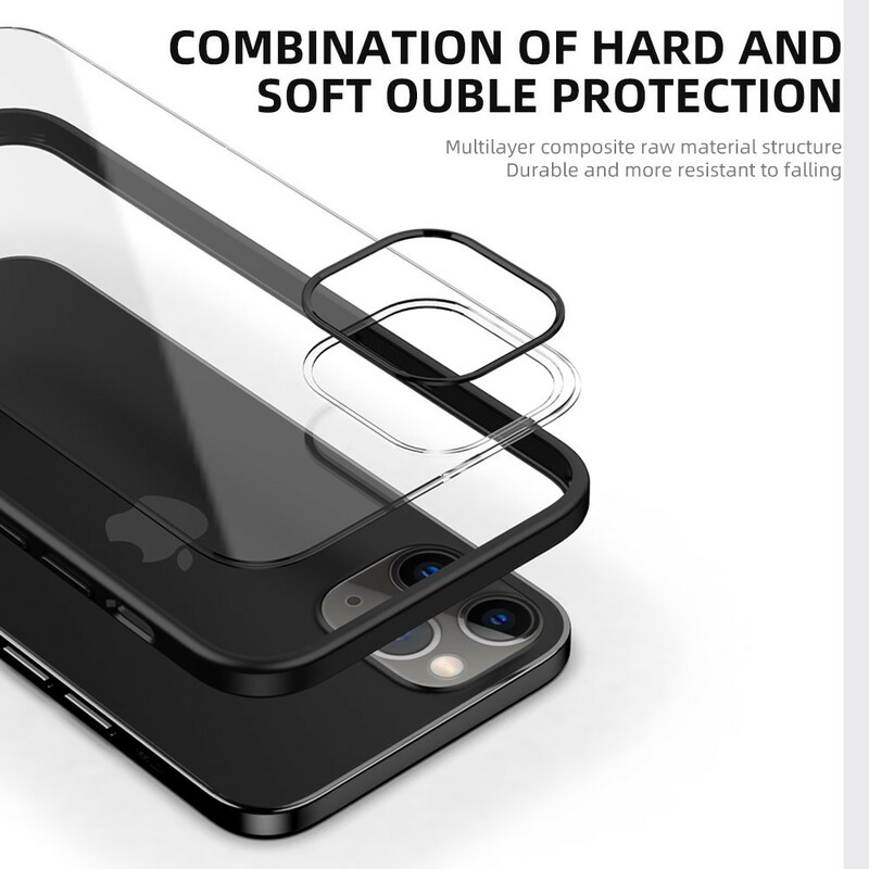 Coque iPhone 12 iPaky Hybride Transparente Coque iPhone 12 iPaky Hybride Transparente