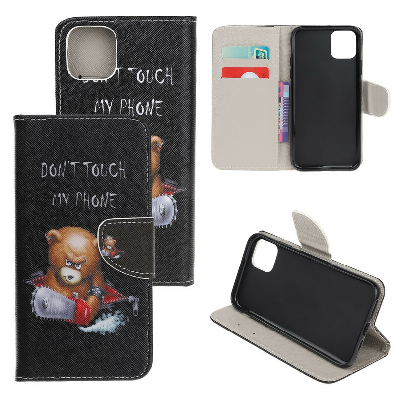 Housse iPhone 12 Pro Max Ours Dangereux Housse iPhone 12 Pro Max Ours Dangereux