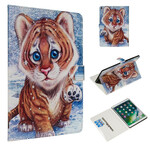 Housse iPad Air 10.5" (201) Mignon Tigre