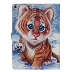 Housse iPad Air 10.5" (201) Mignon Tigre