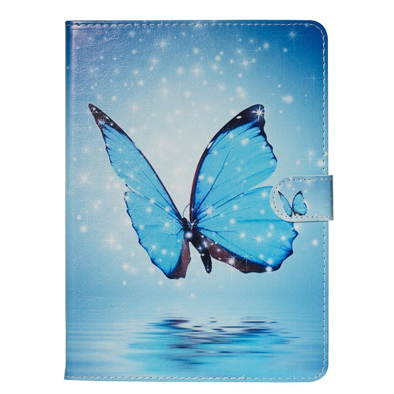 Housse IPad Air 10.5" (2019) Papillon Bleu