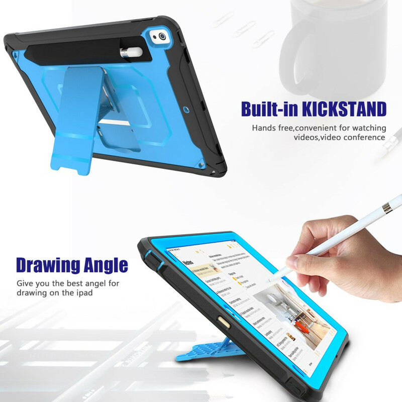 Coque iPad Air 10.5" (2019) Warrior avec Support Coque iPad Air 10.5" (2019) Warrior avec Support
