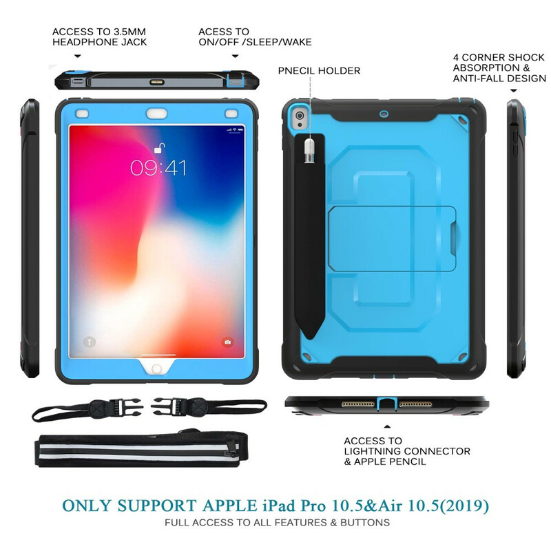 Coque iPad Air 10.5" (2019) Warrior avec Support Coque iPad Air 10.5" (2019) Warrior avec Support