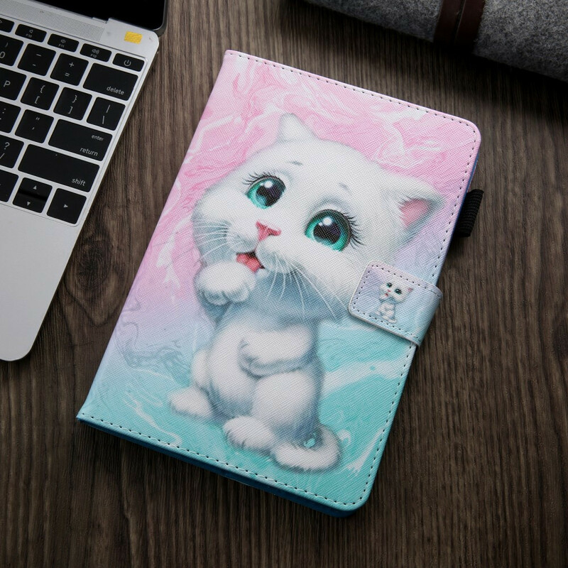 Housse iPad Air 10.5" (2019) / iPad Pro 10.5 pouce Chaton Marbre