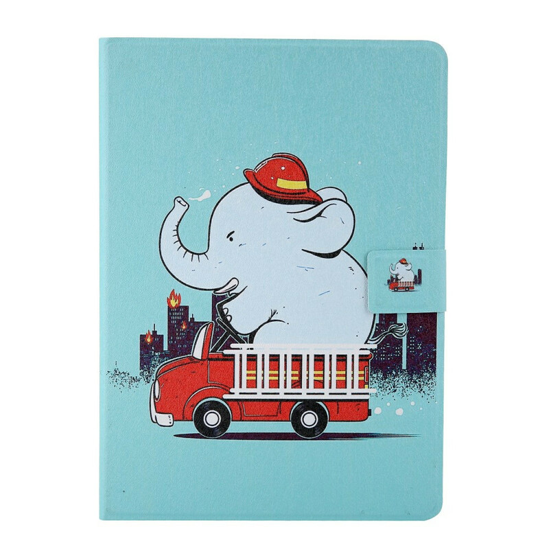 Housse iPad Air 10.5" (2019) / iPad Pro 10.5 pouces Éléphant Pompier Housse iPad Air 10.5" (2019) / iPad Pro 10.5 pouces Éléphant Pompier