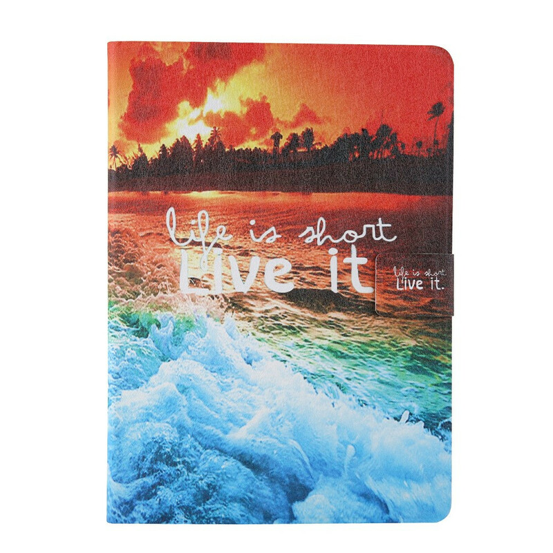 Housse iPad Air 10.5" (2019) / iPad Pro 10.5 pouces Life is Short Housse iPad Air 10.5" (2019) / iPad Pro 10.5 pouces Life is Short