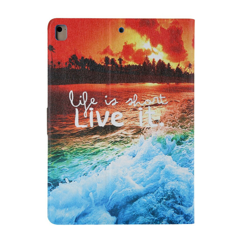 Housse iPad Air 10.5" (2019) / iPad Pro 10.5 pouces Life is Short Housse iPad Air 10.5" (2019) / iPad Pro 10.5 pouces Life is Short