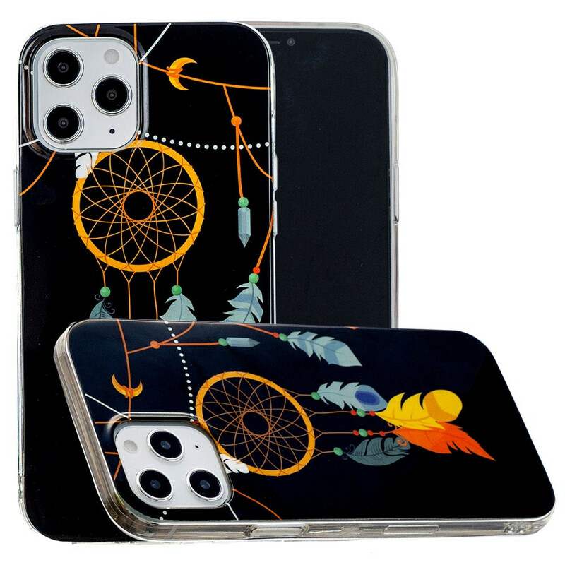 Coque iPhone 12 Pro Max Attrape Rêves Unique Fluorescente Coque iPhone 12 Pro Max Attrape Rêves Unique Fluorescente