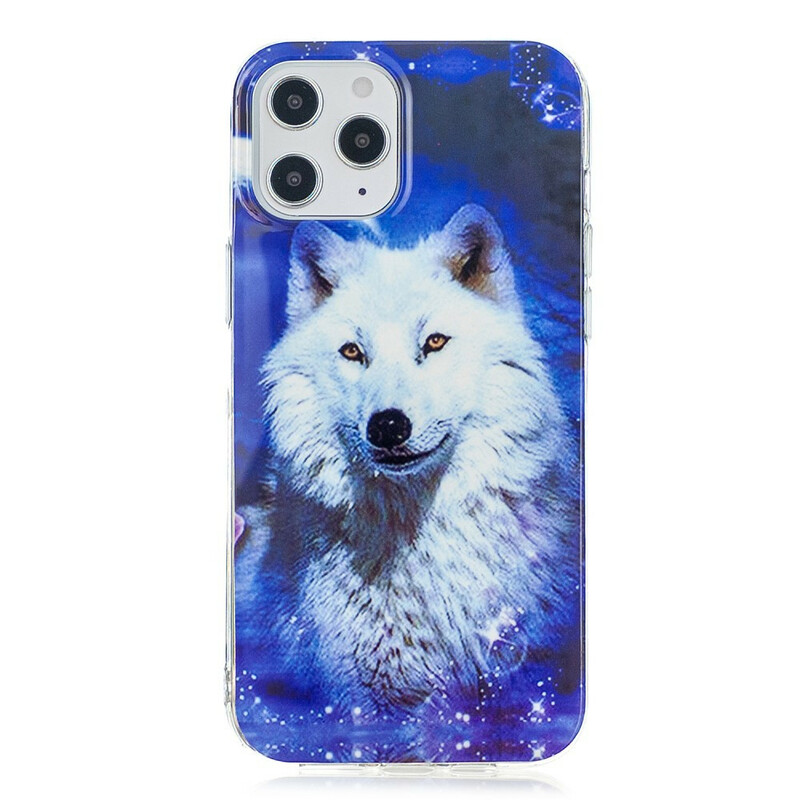 Coque iPhone 12 Pro Max Série Loup Fluorescente Coque iPhone 12 Pro Max Série Loup Fluorescente