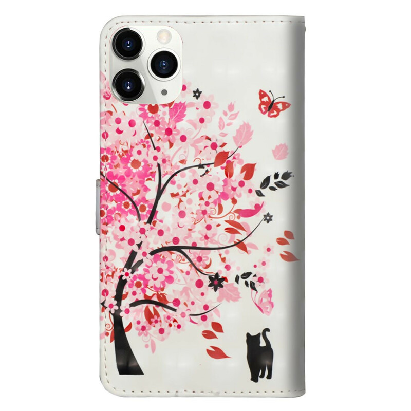 Housse iPhone 12 Pro Max Arbre Rose