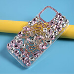 Coque iPhone 12 Pro Max Silicone et Strass