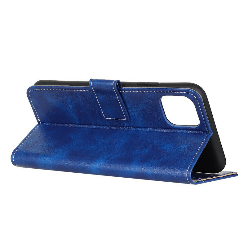 Housse iPhone 12 Pro Max Brillante et Coutures Apparentes Housse iPhone 12 Pro Max Brillante et Coutures Apparentes