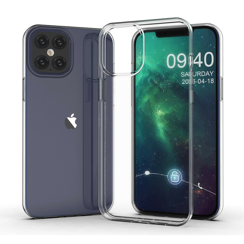 Coque iPhone 12 Pro Max Transparente Silicone Finesse Coque iPhone 12 Pro Max Transparente Silicone Finesse