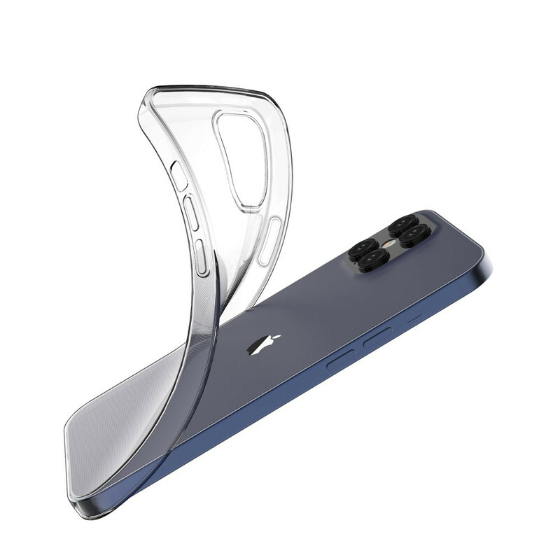 Coque iPhone 12 Pro Max Transparente Silicone Finesse Coque iPhone 12 Pro Max Transparente Silicone Finesse