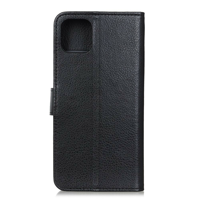 Housse iPhone 12 Pro Max Simili Cuir Litchi Housse iPhone 12 Pro Max Simili Cuir Litchi