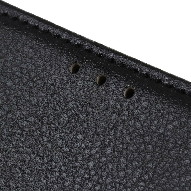 Housse iPhone 12 Pro Max Simili Cuir Litchi Housse iPhone 12 Pro Max Simili Cuir Litchi