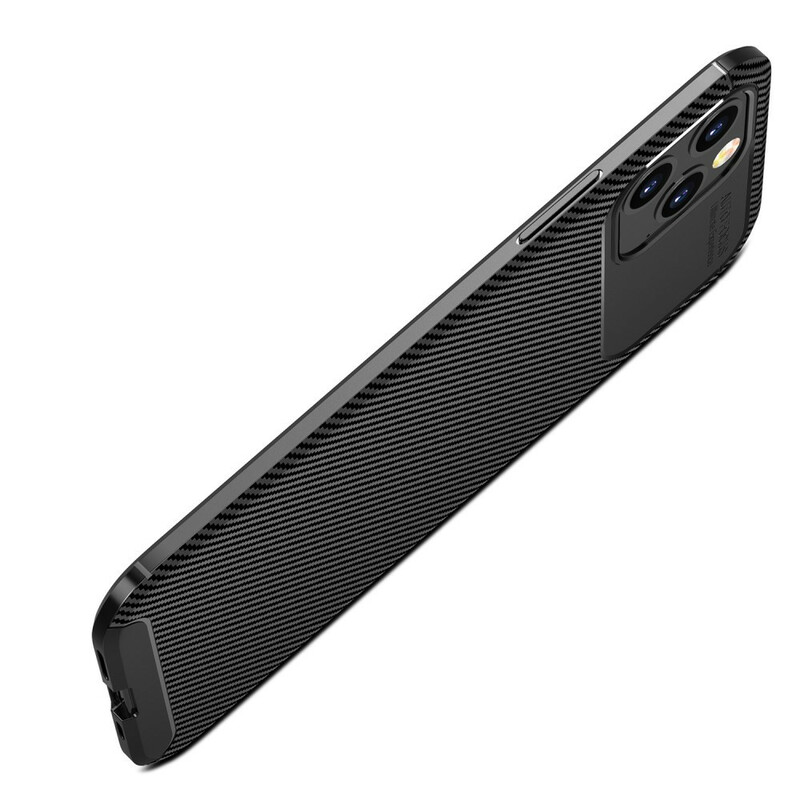 Coque iPhone 12 Pro Max Flexible Texture Fibre Carbone Coque iPhone 12 Pro Max Flexible Texture Fibre Carbone